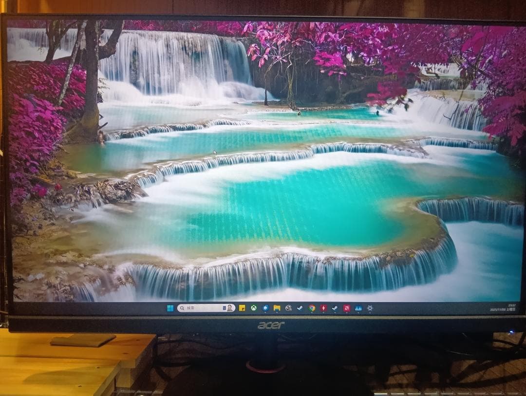 Acer モニター 23.8インチ 180hz 高さ調整、スピーカー有り