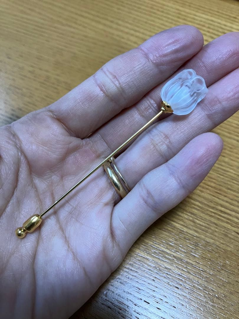 LALIQUE ミュゲ ピンブローチ すずらん - アクセサリー卸売 通販