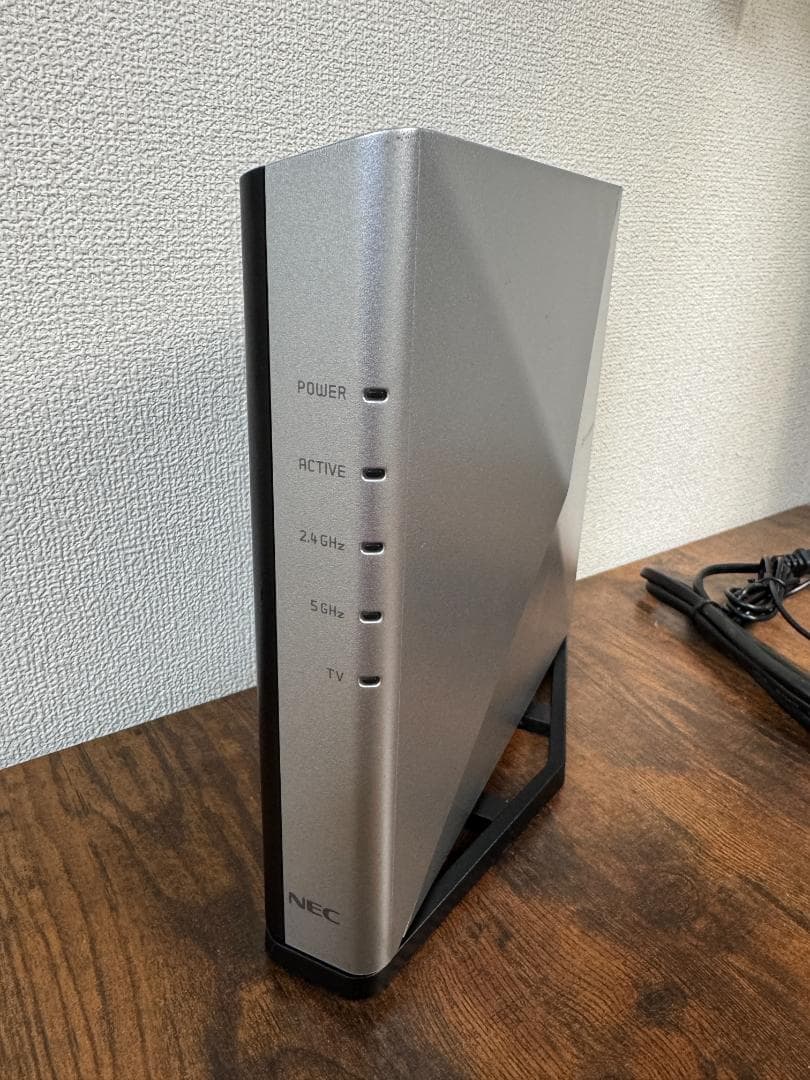 極美品】NEC Aterm WX6000HP 使用1ヶ月 Wi-Fi 6対応 - メルカリ