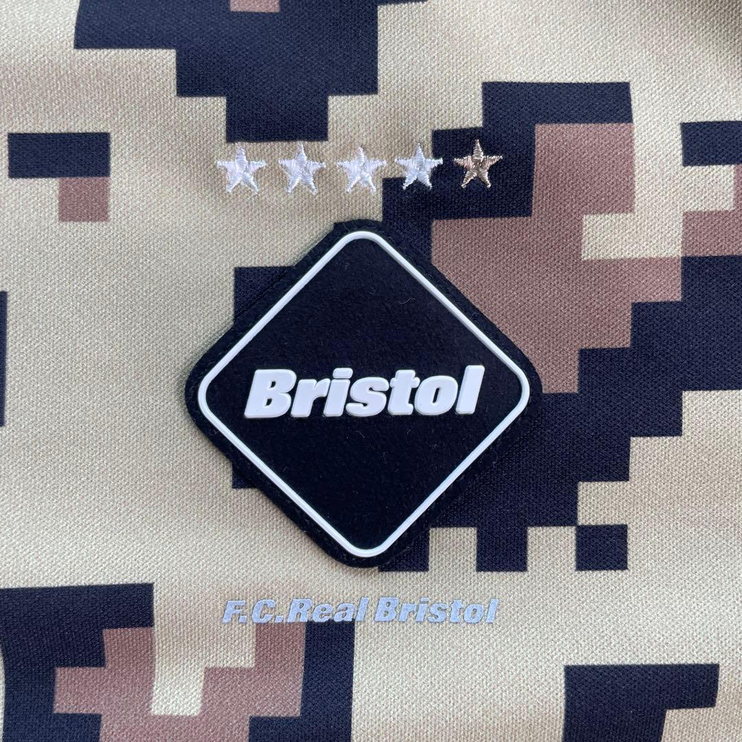 トップス F.C.Real Bristol WHOLE PATTERN S/S POLO