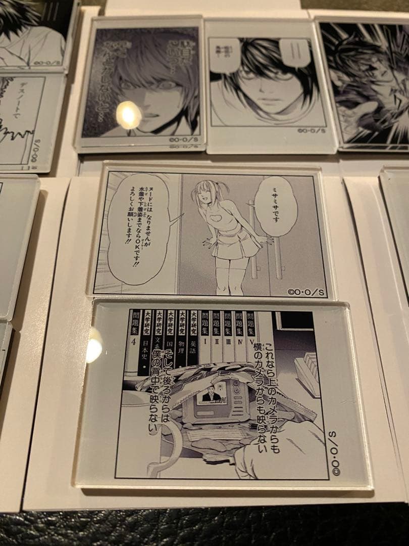 デスノート展 アクリルマグネット 13種コンプリート ボックス付き 月 L