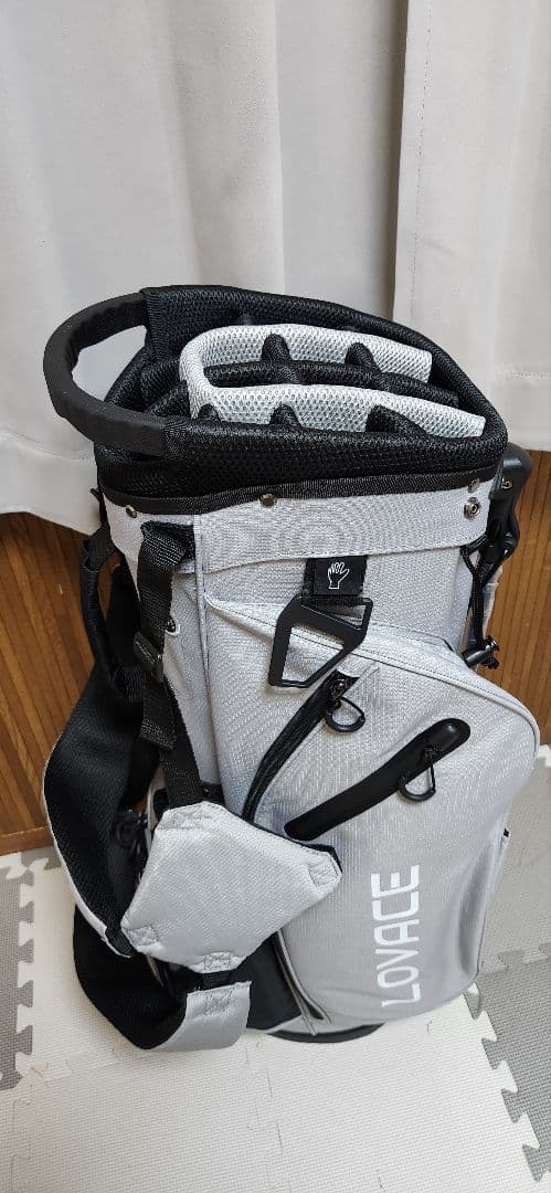 新品未使用】14分割 LOVACE グレー キャディバッグ - メルカリ