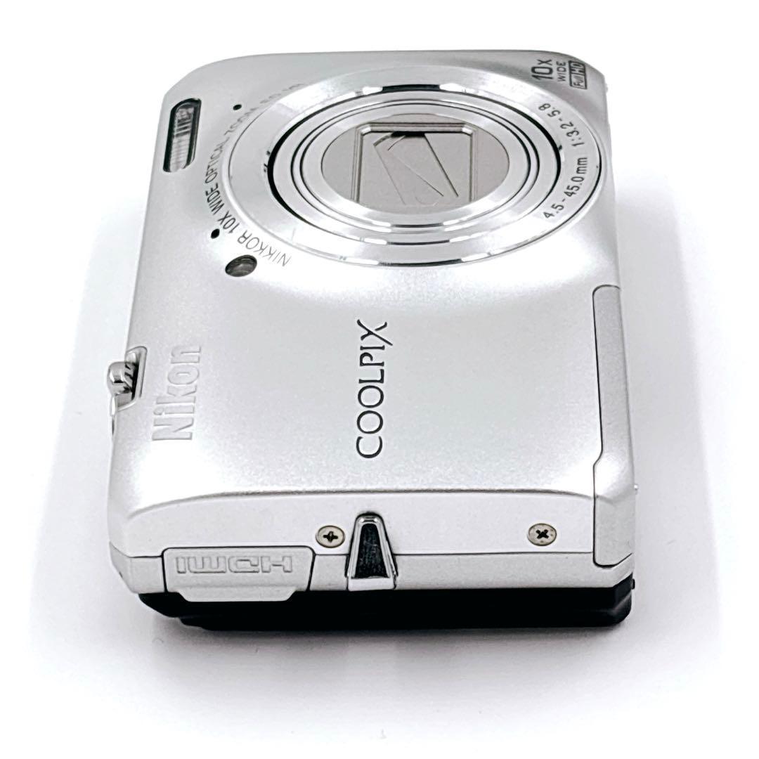 極美品 Nikon ニコン COOLPIX S6300 シルバー デジカメ - メルカリ