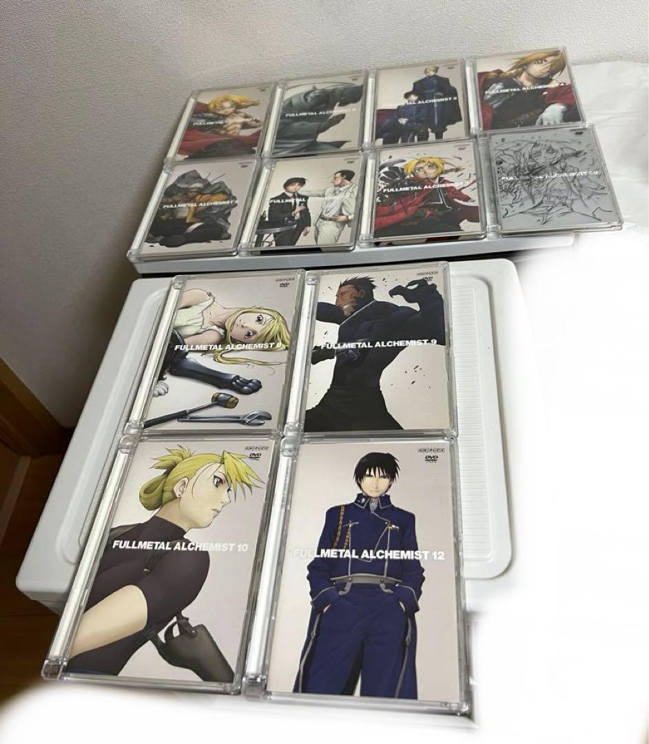 鋼の錬金術師のdvd（0から12巻セット）11.13巻無し 鋼の錬金術師のdvd（0から12巻セット）11.13巻無し 鋼の