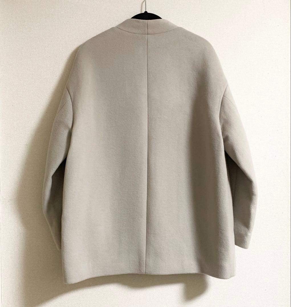 green label relaxing ヴィクトリアン ウール ハーフコート - メルカリ