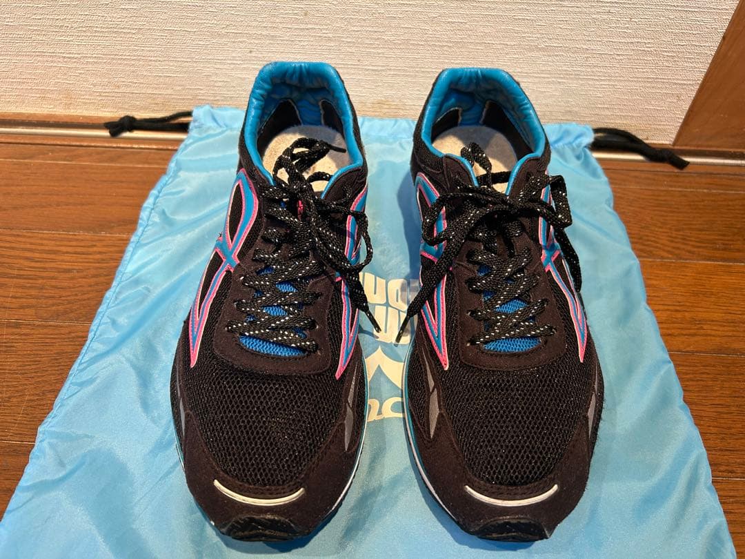 ビモロシューズ 28.0cm ブラック 屋内使用のみ（シューズ袋付き）