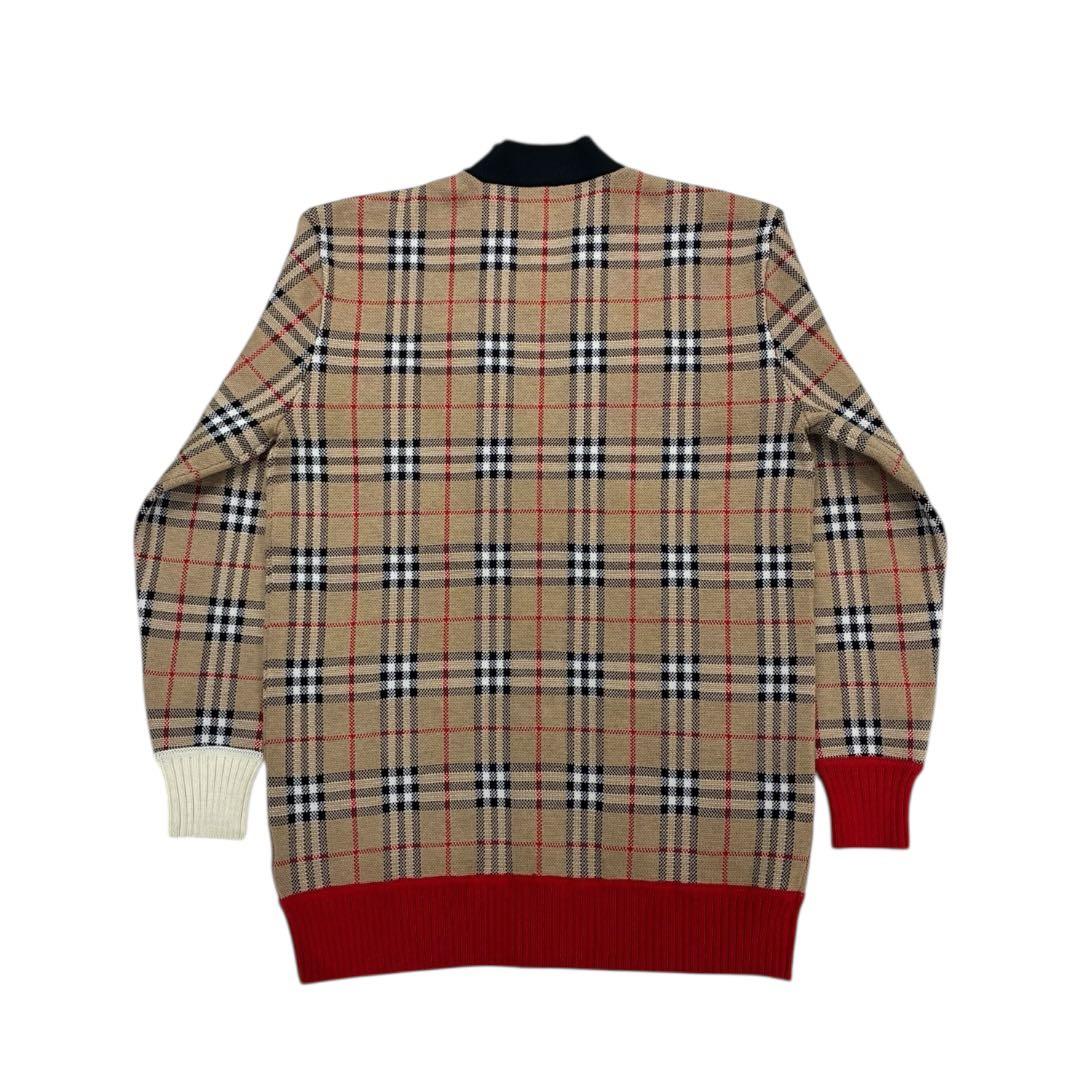 バーバリー BURBERRY カーディガン ノバチェック レディース 新品の