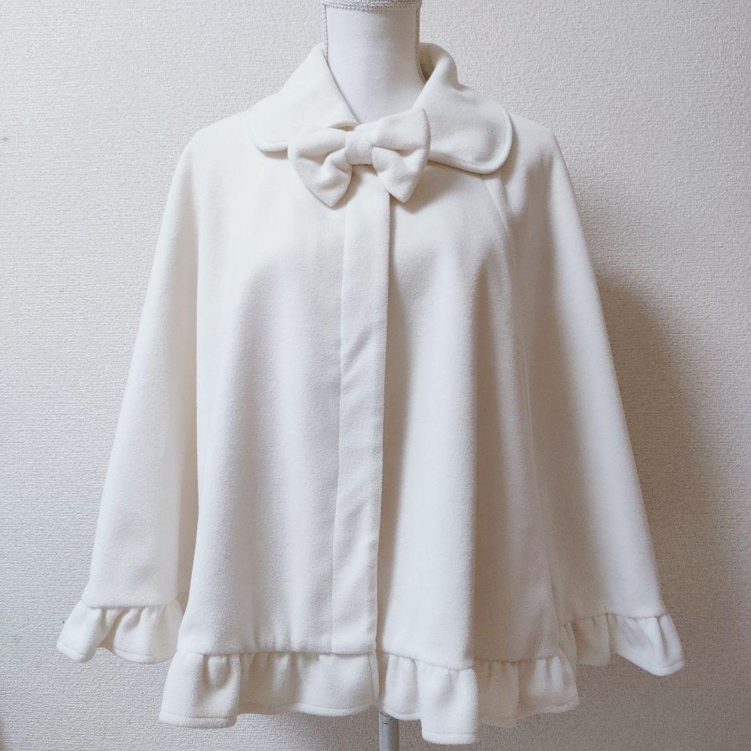 LIZ LISA/リズリサ ケープコート ポンチョ リボン 花柄 - メルカリ