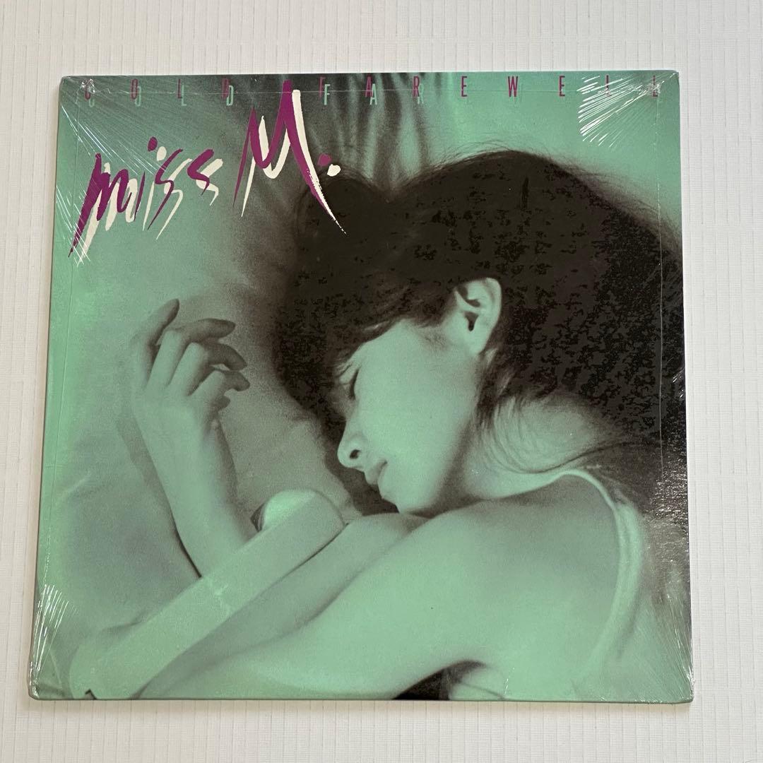 新品未開封 カナダ盤レコード 中島みゆき COLD FAREWELL 日本未発売