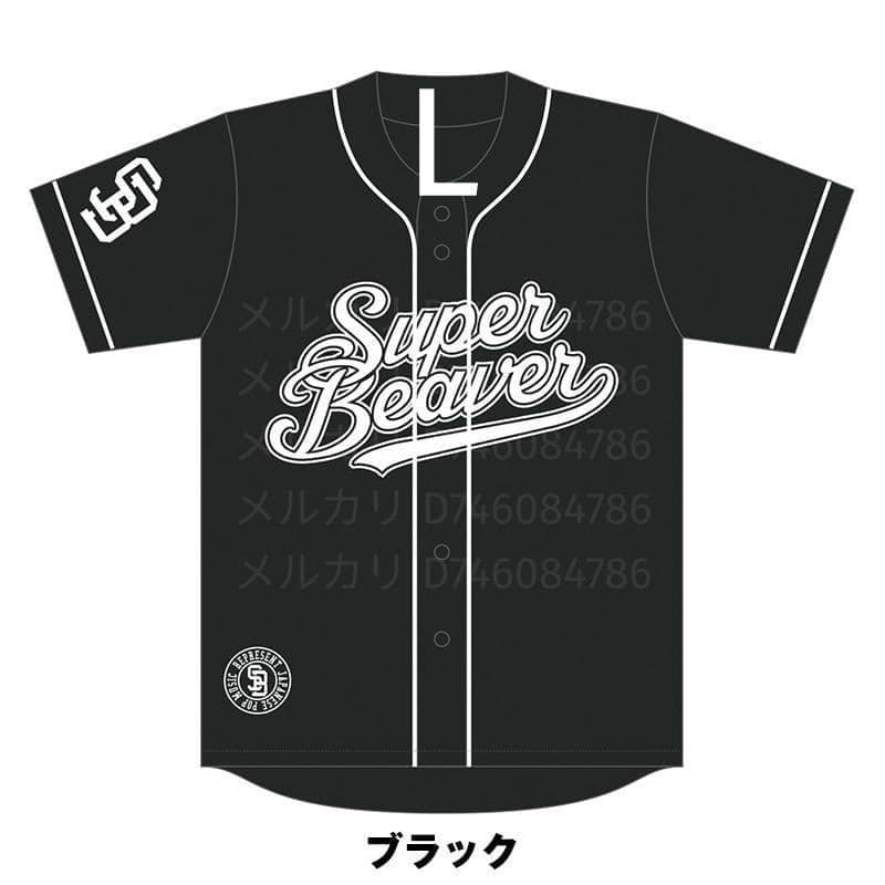 SUPER BEAVER ベースボールシャツ ブラック L ビーバー NOiD - メルカリ