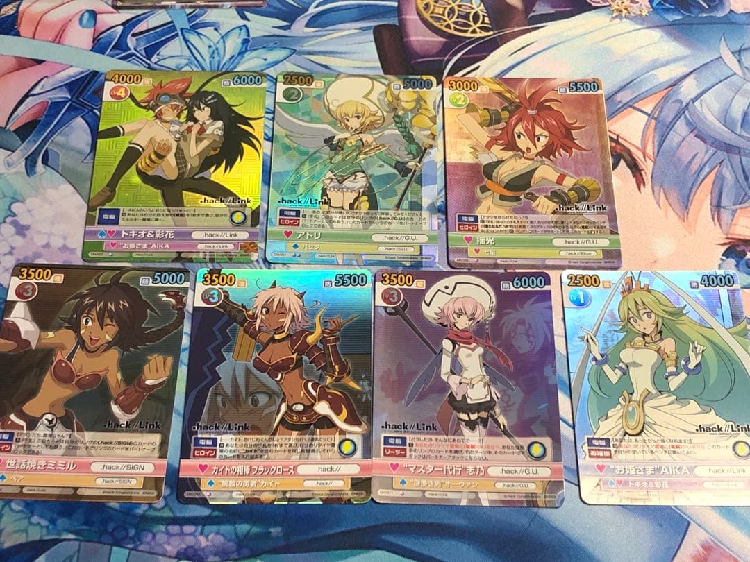 ヴィクトリースパーク.hack LINK アトリサイン含む1枚ずつセット画像追加 ヴィクトリースパーク.hack LINK アトリサイン含む1枚ずつセット画像