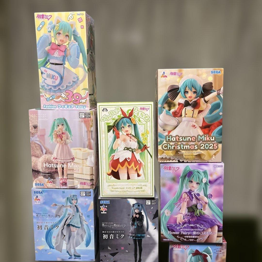 2025後半 美少女 初音ミク プライズフィギュア 大人気 まとめ売り