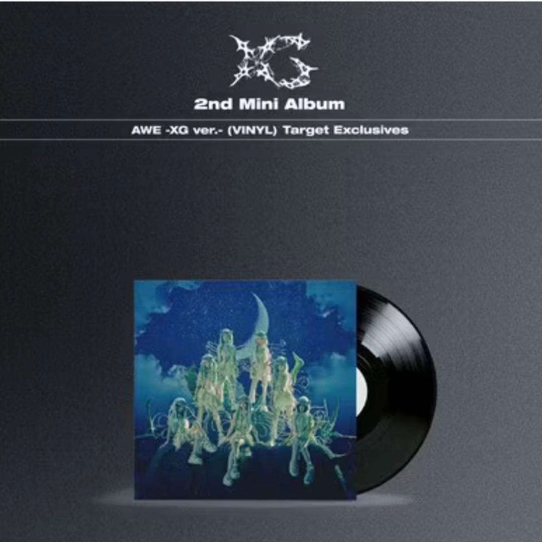 XG vinyl AWE US限定 開封済み トレカなし レコード - メルカリ