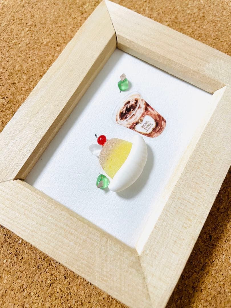 シーグラスアート ひと休憩 No.73 ☆ハンドメイド☆ - メルカリ