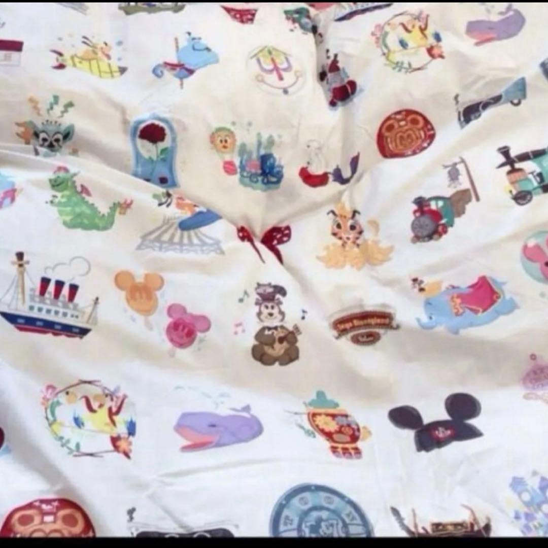 新品未使用 ディズニー イッツアスモールワールド 掛け布団カバー