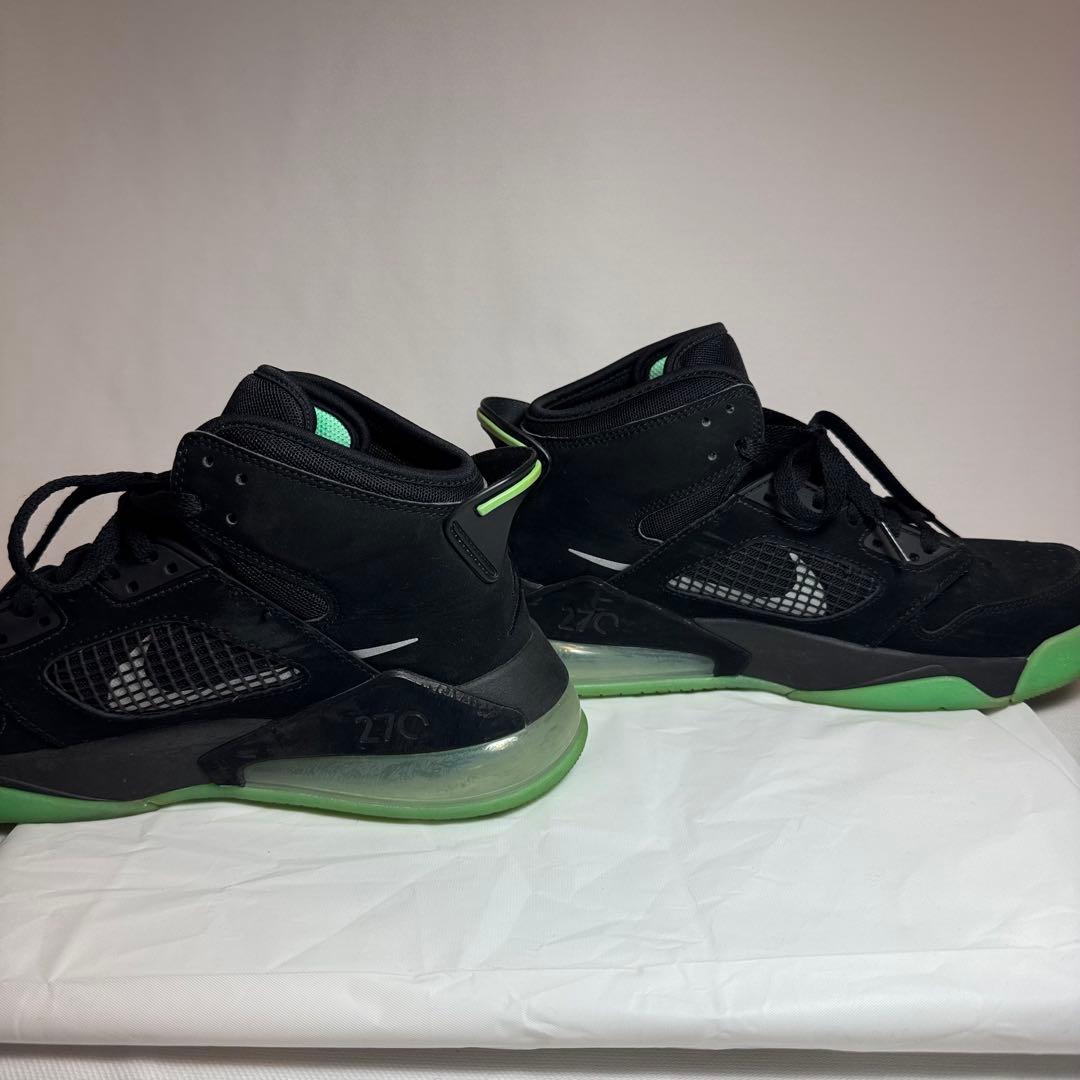 【Air Jordan】Mars black x 蛍光グリーン 27.5cm