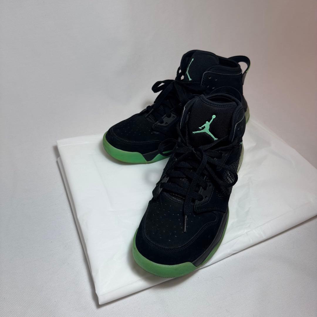 【Air Jordan】Mars black x 蛍光グリーン 27.5cm