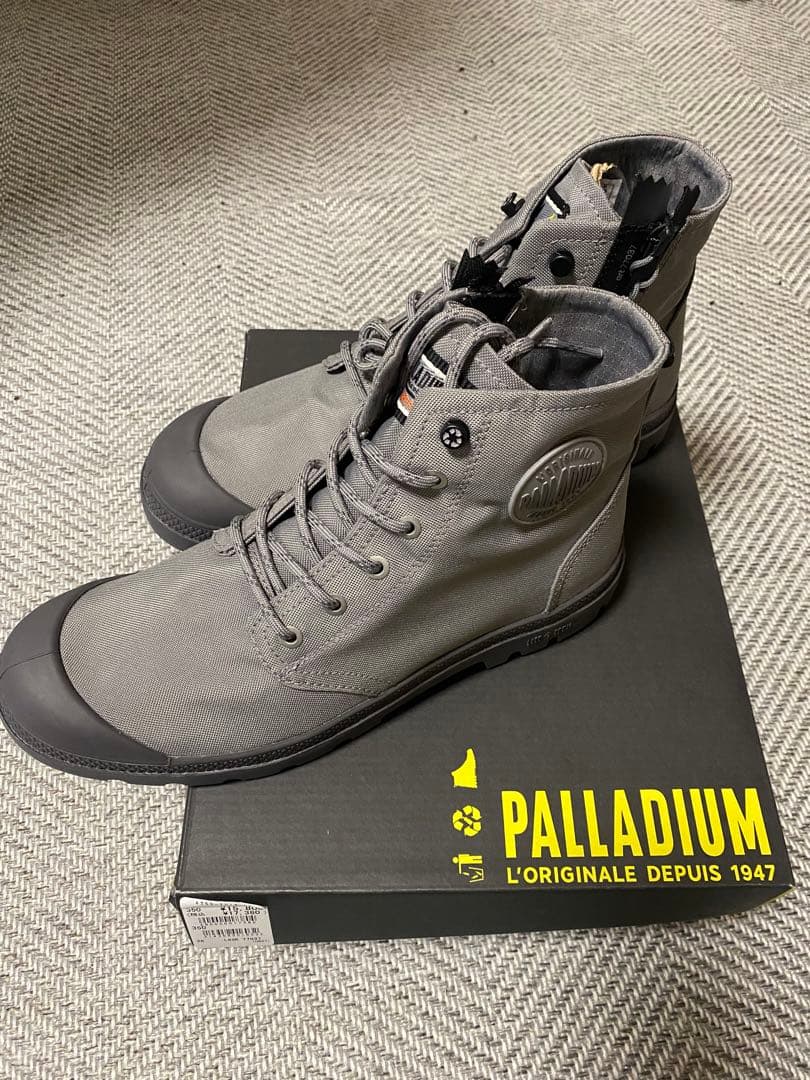 PALLADIUM グレー ハイカットブーツ　チタニウム PALLARUE HI CUFF WP – Palladium US