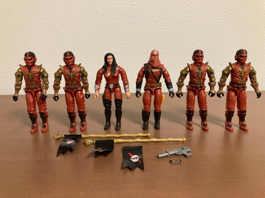 GIジョー コブラ バイパー 6体セット 3.75 - メルカリ