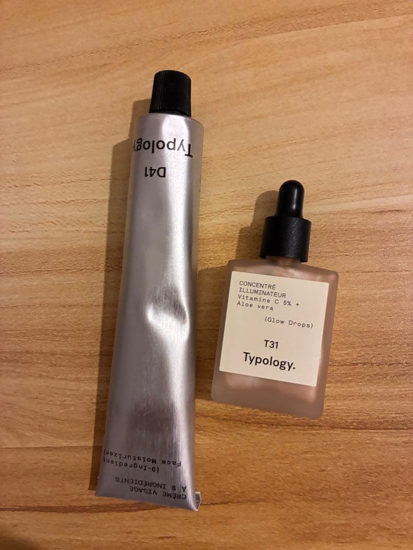 Typology. T31 & D41 セット ティポロジー グロウドロップス Typology