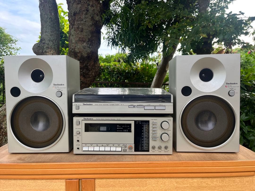 Technics SL-5 SA-K5 SB-F8 ×2個のセット Technics SL-5 SA-