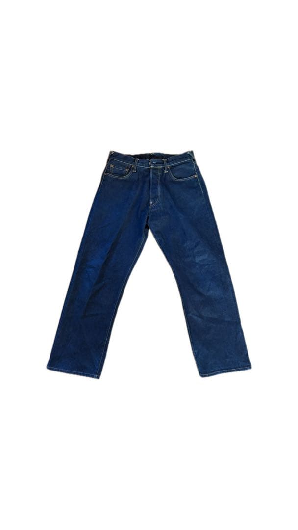 EVISU evisu エビス デニム W32 赤 lot0001 大福 - メルカリ