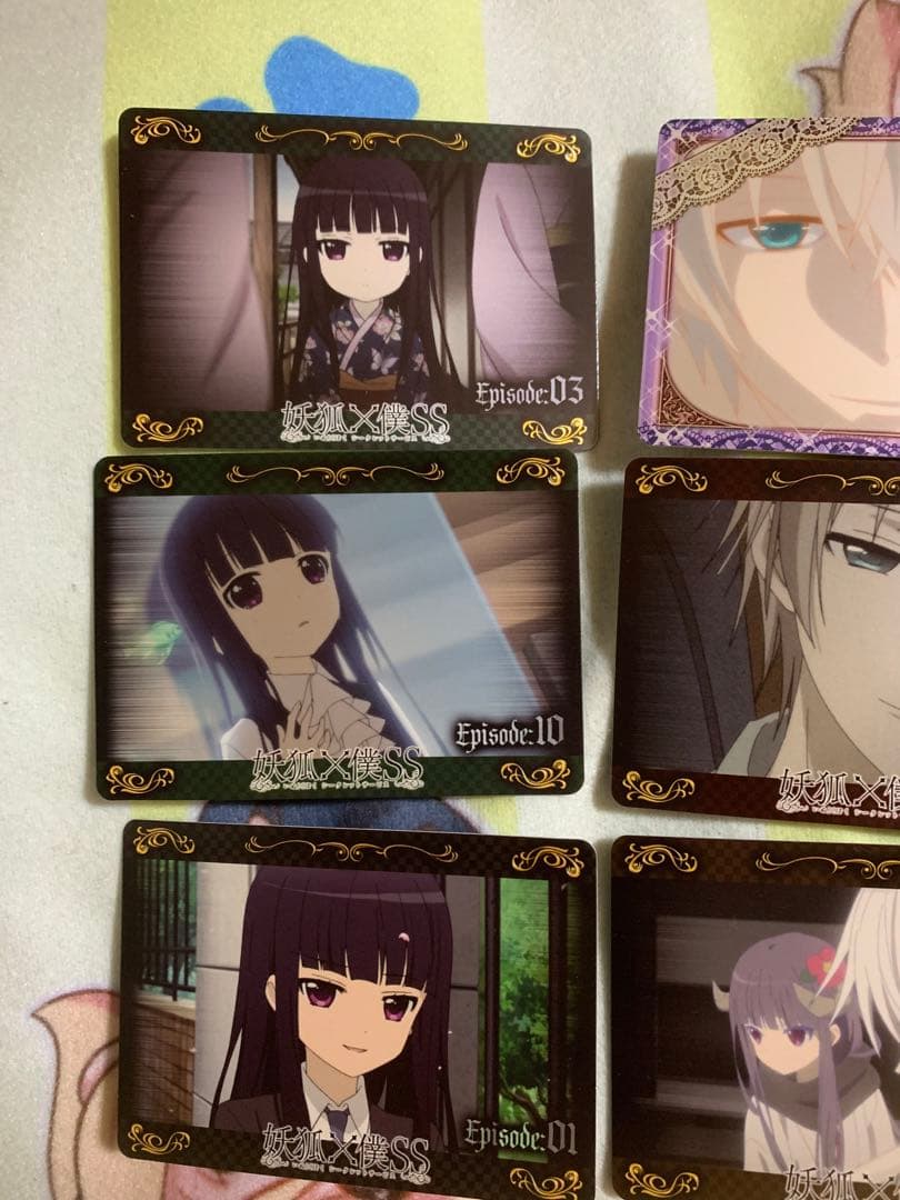 妖狐×僕SS いぬぼく 藤原ここあ トレーディングカード トレカ 原作絵