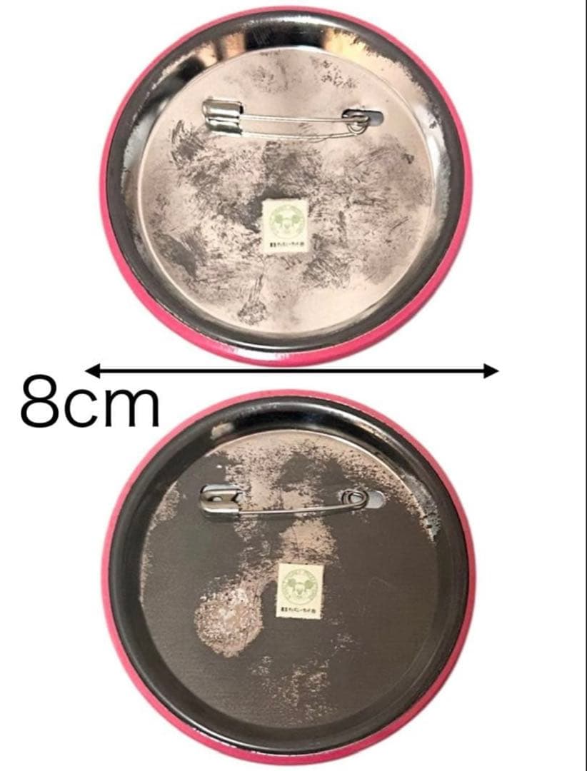 東京ディズニーランド アリス 缶バッジ 貴重 レア プリントミス 1986
