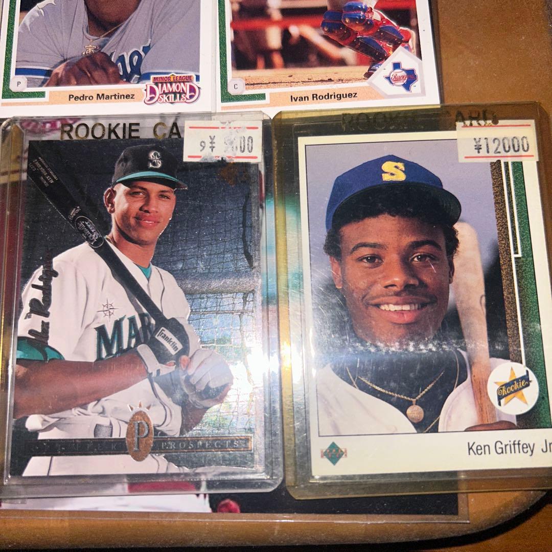 A．ROD、ケングリフィーJR、バリーボンズ含むルーキーカード等含む7枚