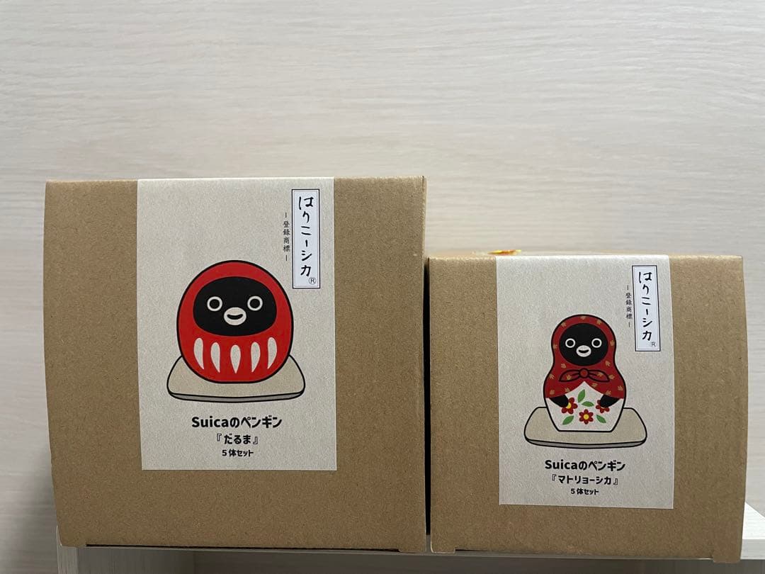 Suicaのペンギン　はりコーシカ　だるま　マトリョーシカ　2箱セット Suicaのペンギン はりコーシカ だるま マトリョーシカ 2箱セット