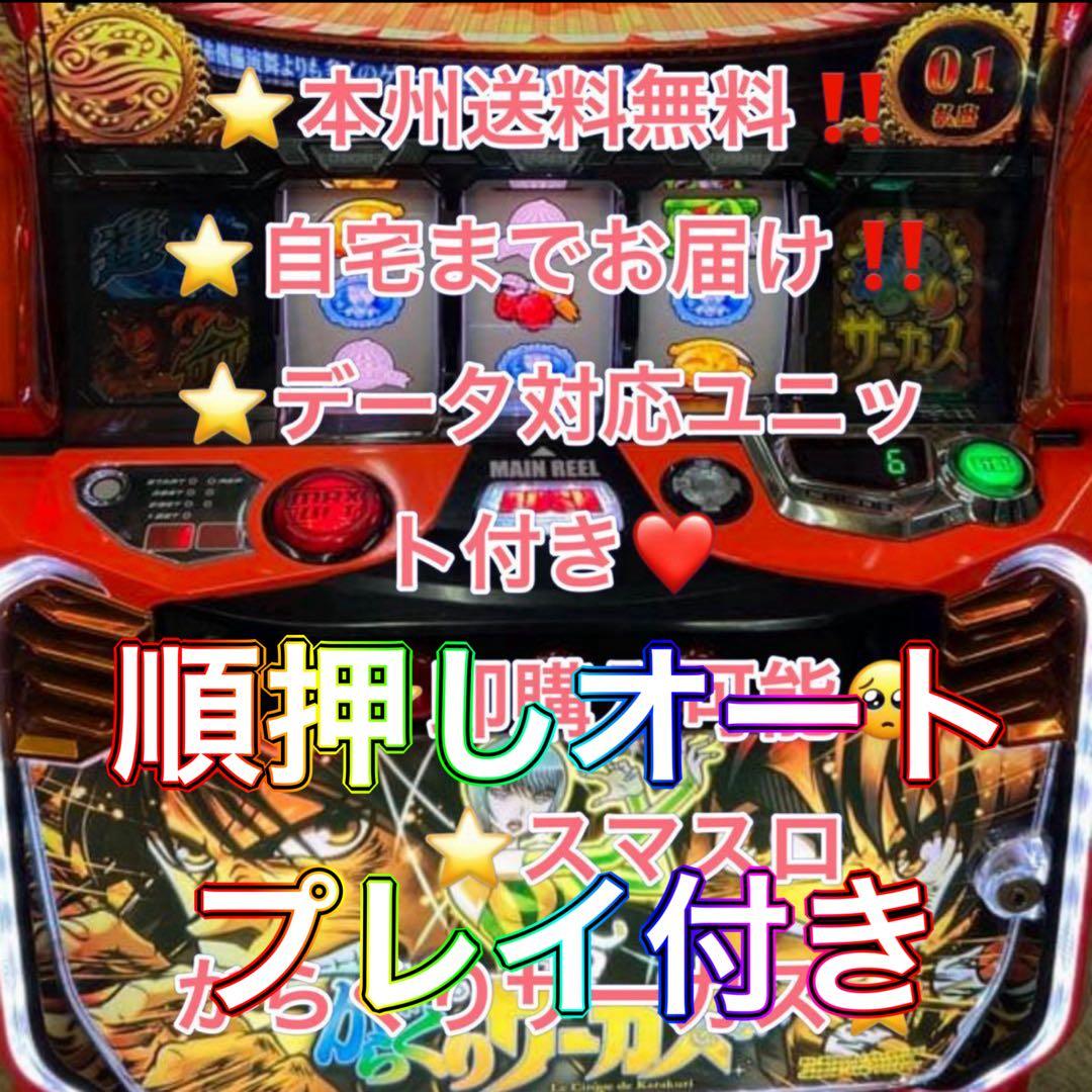 順押しオート、バイブ、データ対応【本州送料込み】スマスロ 実機