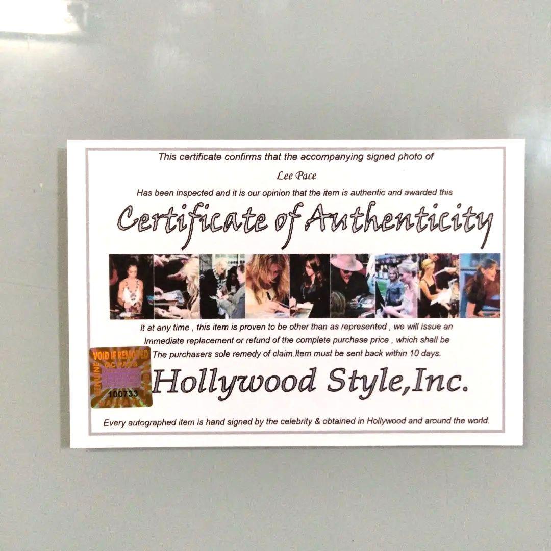 セール中…リー・ペイス直筆サイン入り超大型写真…トワイライト - メルカリ