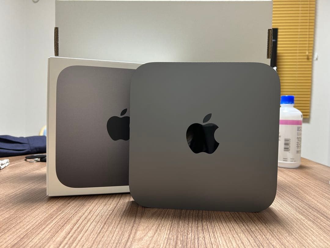 【新古品】Apple Mac mini スペースグレー Mac mini 3.2GHz 6コアIntel Core i7 - スペースグレイ [整備済製品