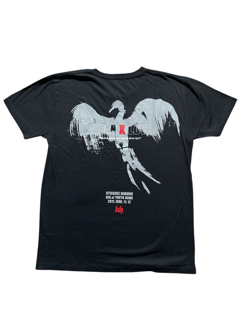 氷室京介 GIG AT TOKYO DOME チャリティーライブ Tシャツ M - メルカリ