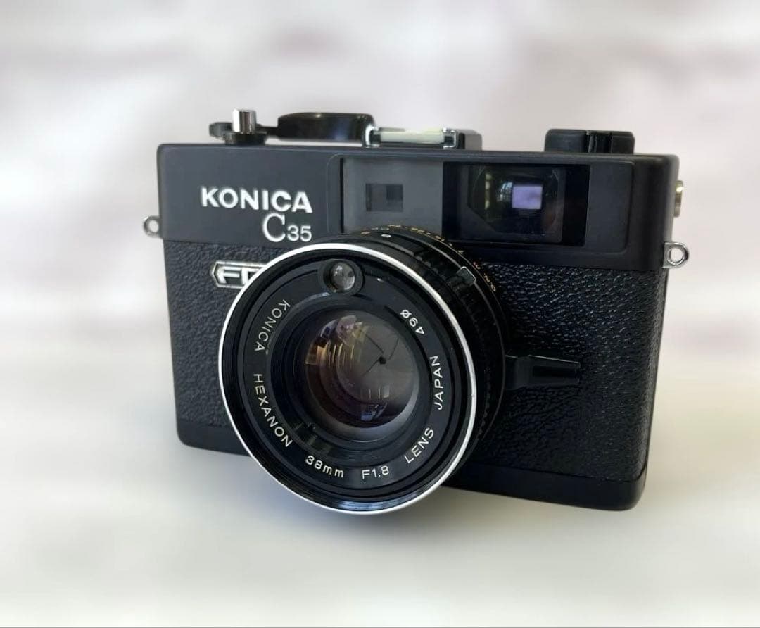 KONICA C35 FD☆ブラック☆動作未確認 - メルカリ
