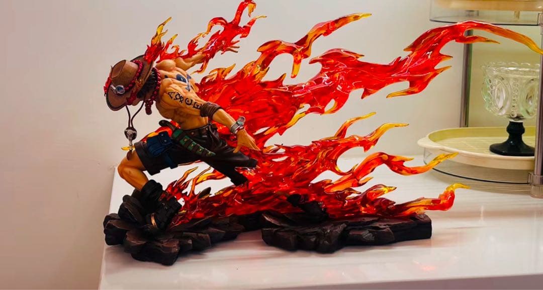 ワンピース エース＆マルコ【ドリフト】ガレージキット フィギュア1/8