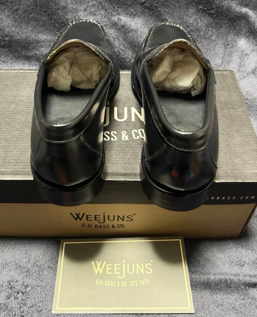 未使用 G.H.bass weejuns LOGAN ローファー 6.40.7