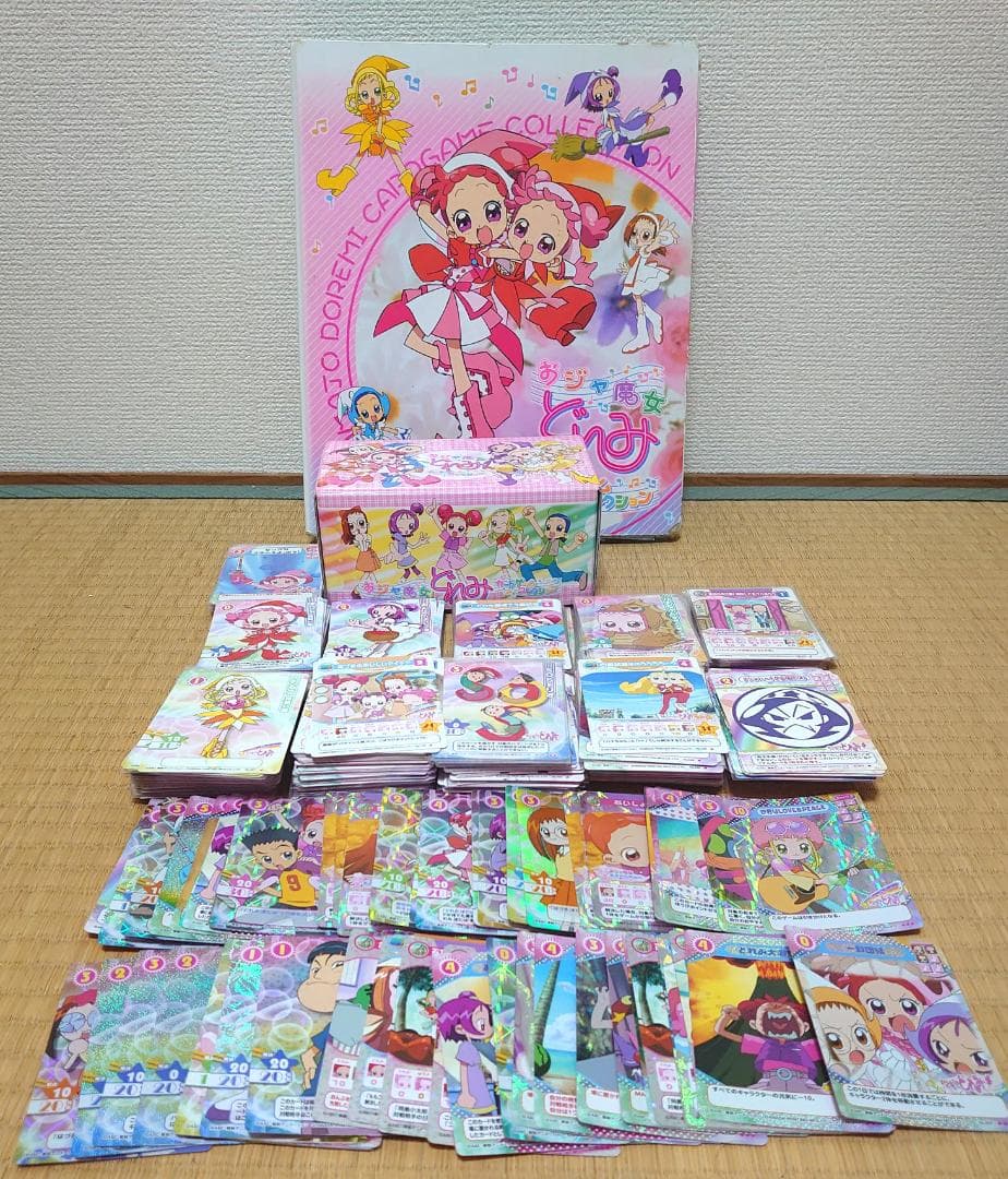 おジャ魔女どれみ　カードゲーム　キラ60枚、ノーマル約450枚まとめセット おジャ魔女どれみ カードゲーム キラ60枚、ノーマル約450枚まとめ