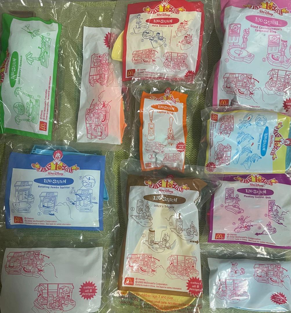 マクドナルド ハッピーセット リロ・アンド・スティッチ 全8種 - メルカリ