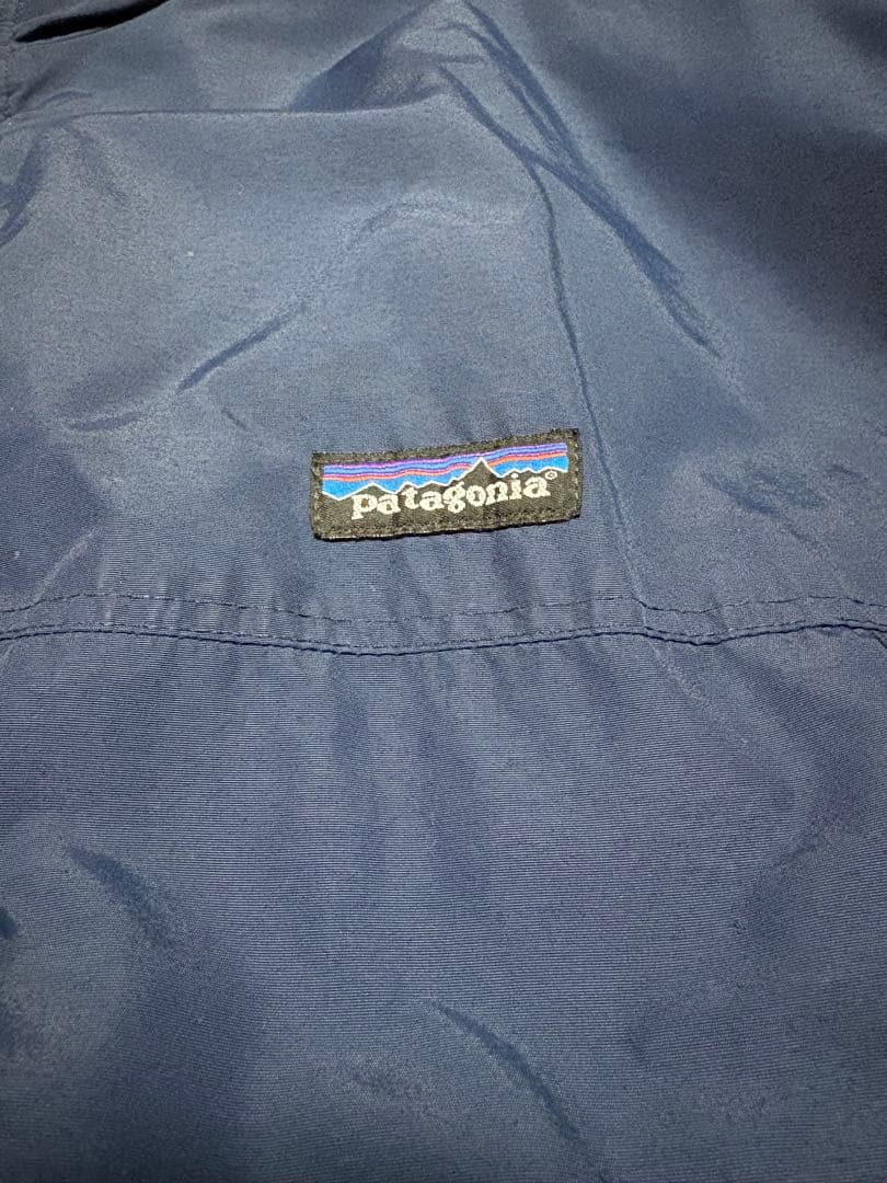 Patagonia シェルドシンチラ ネイビー グレー 実寸L パタゴニア - メルカリ