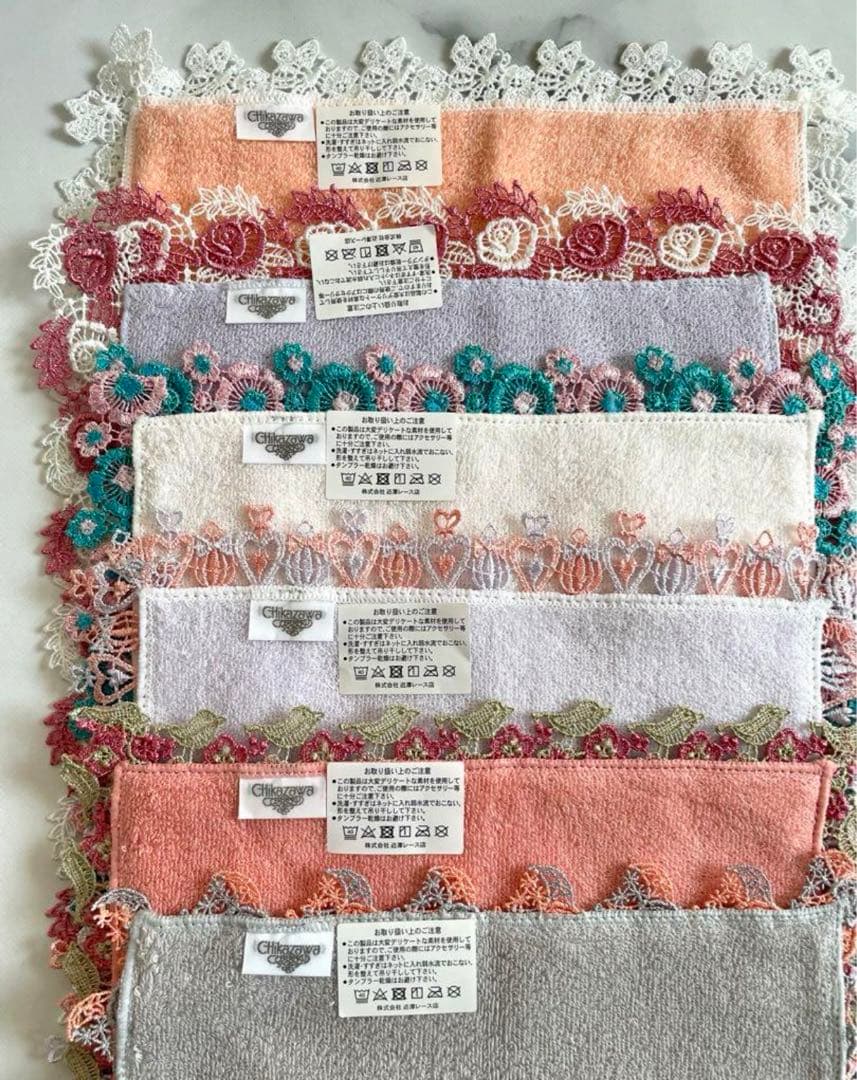 近沢レース 新品レア6枚set 春の訪れ 婦人画報別注蝶々 Perfume - メルカリ