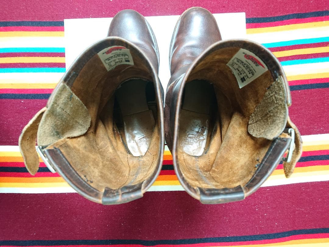 レッドウィング エンジニアブーツ 2972 US8.5 カッパーラフ＆タフ №2