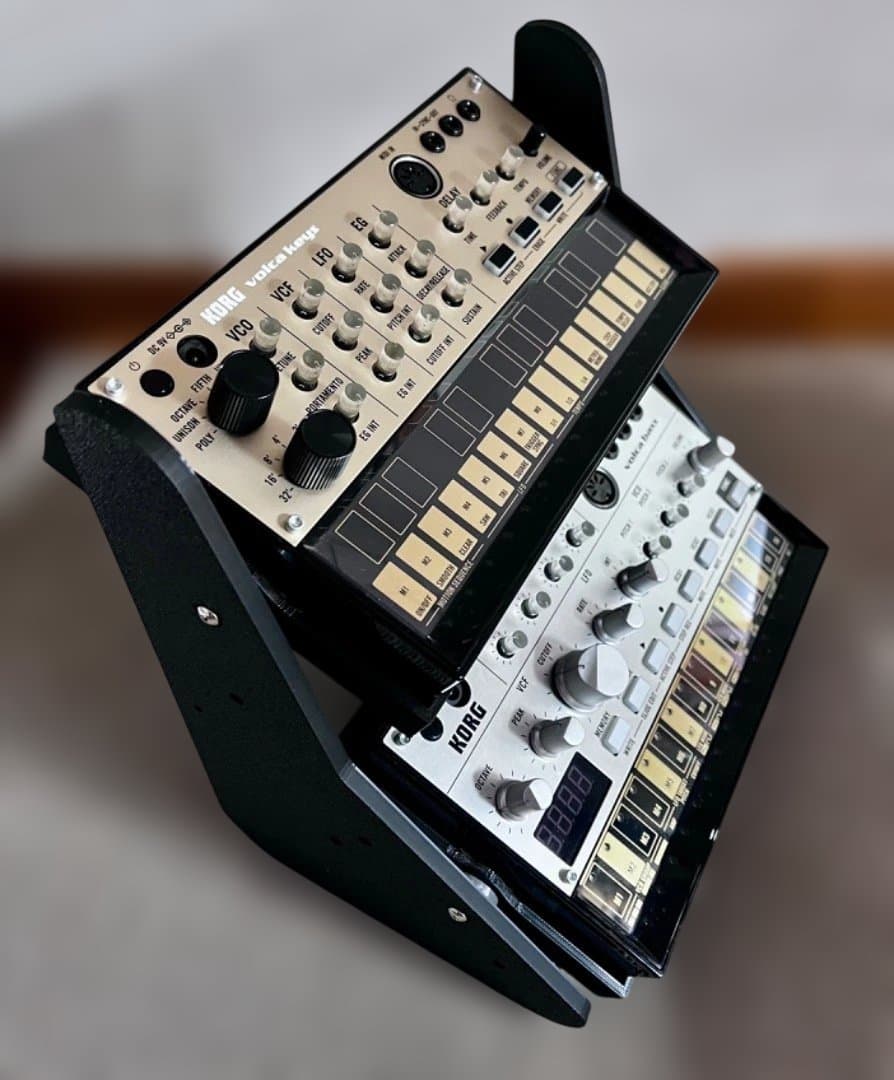 KORG VOLCA KEYS & VOLCA BASS セット・スタンド付属 - メルカリ