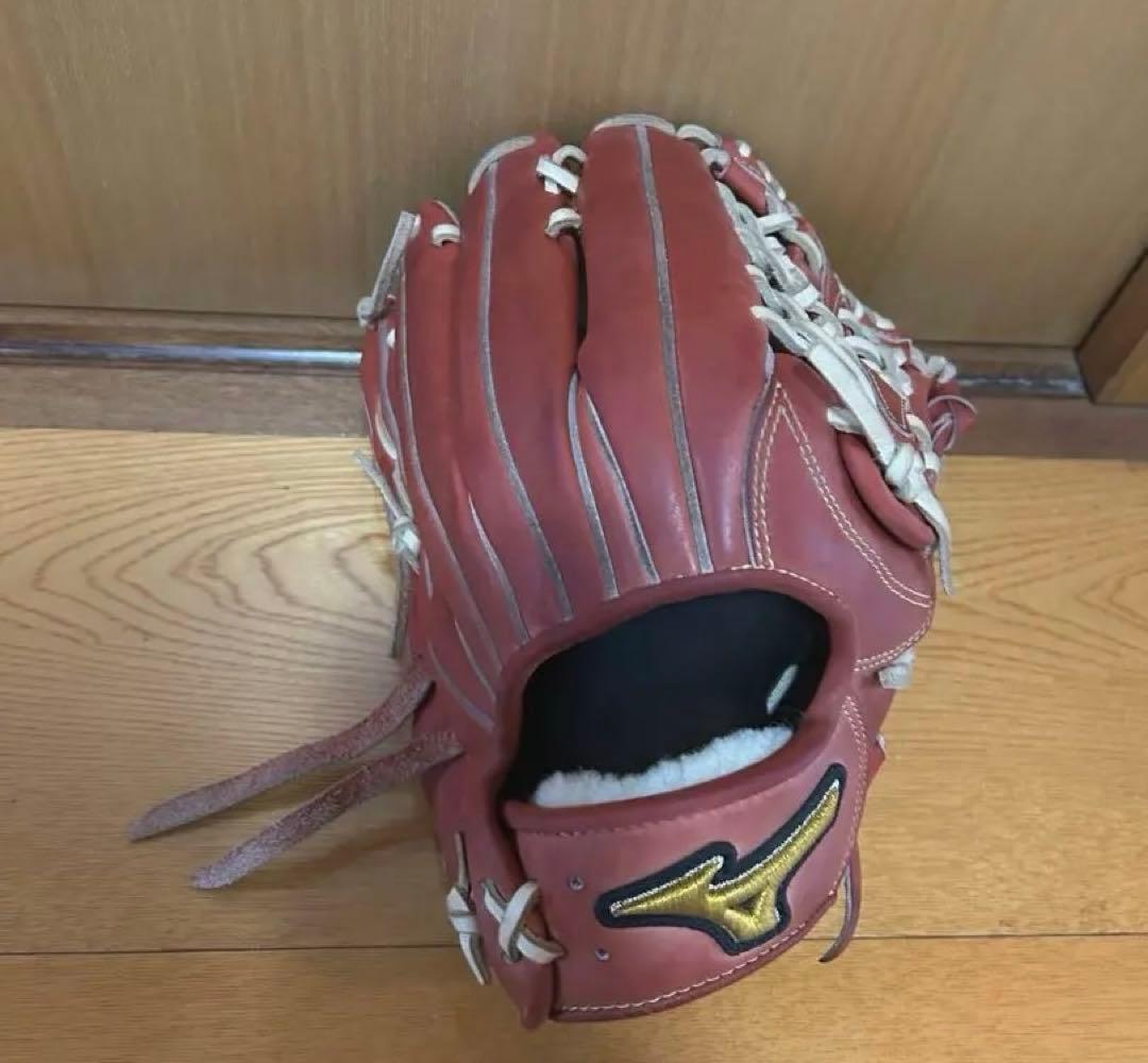 ミズノグローブ　ミズノプロ　イチローモデル外野手（軟式用） ミズノプロ オーダー 軟式野球用 外野手用 イチロー型 ICHIRO グローブ