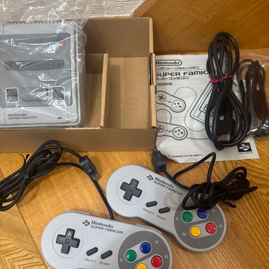 美品 Nintendo スーパーファミコンミニ 内容物全有 - メルカリ