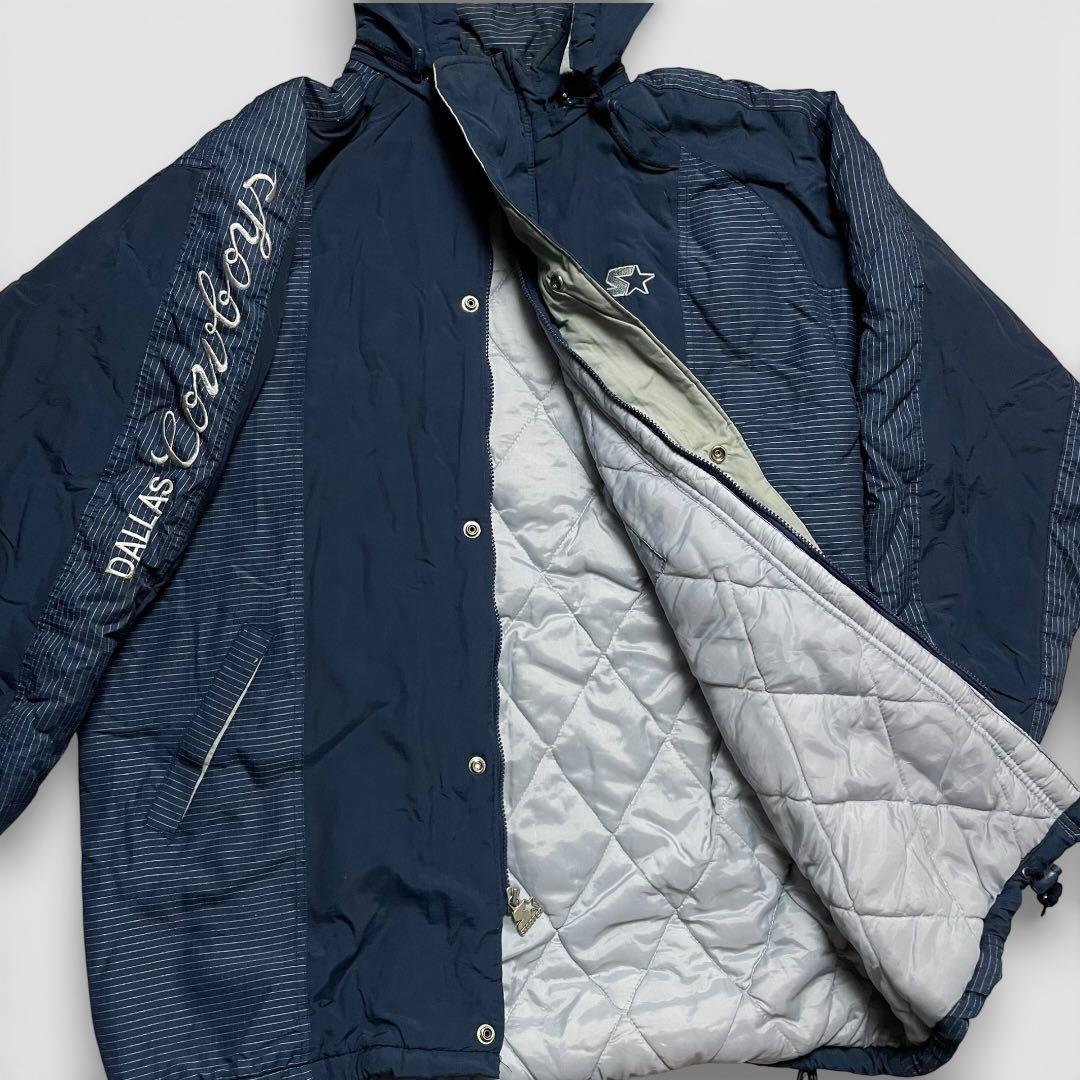 90s STARTER NFL カウボーイズ 中綿ジャケット 刺繍デザイン - メルカリ