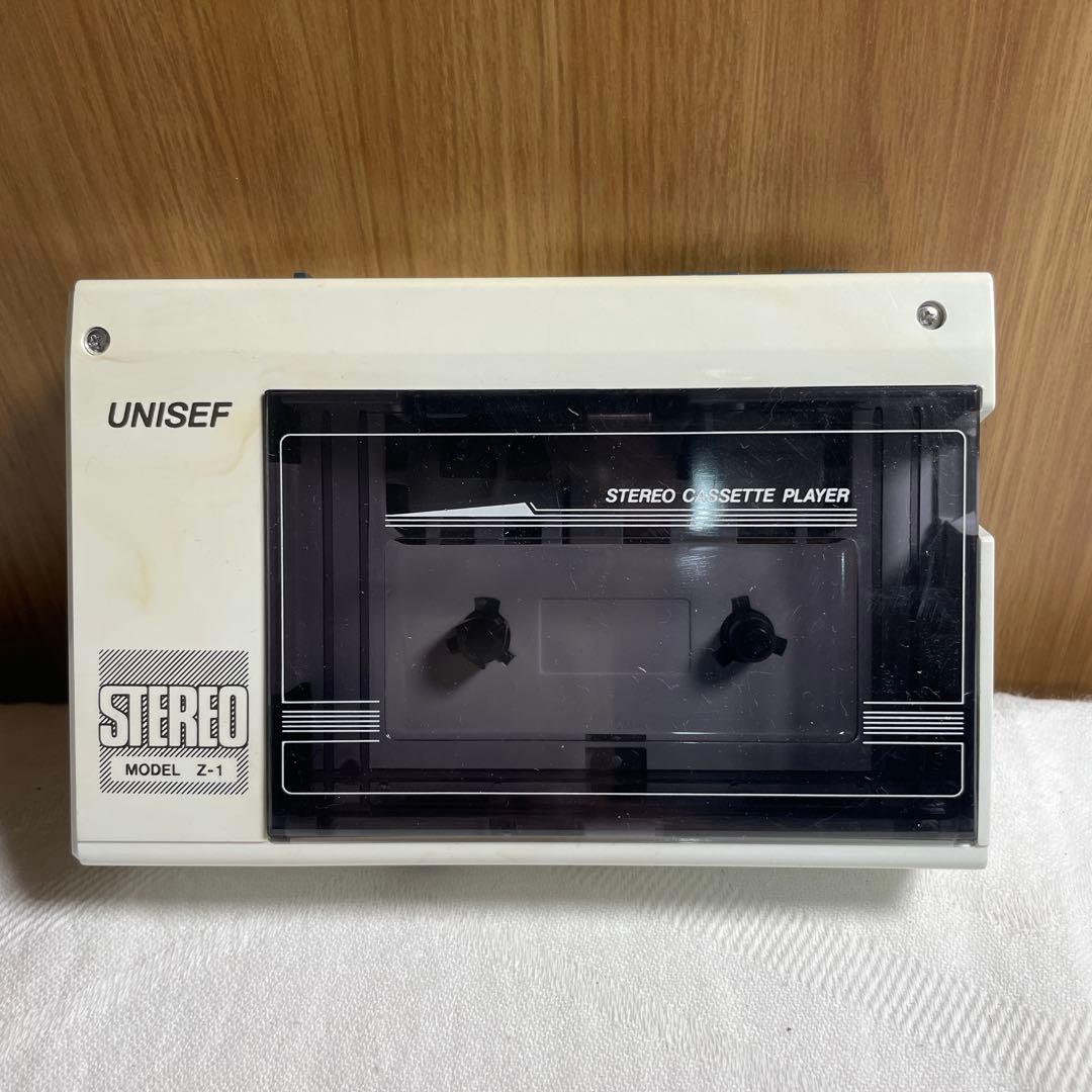 UNISEF ステレオカセットプレーヤー MODEL Z-1 - メルカリ