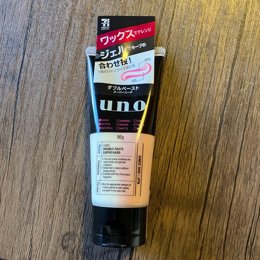 uno ダブルペースト スーパーハード 90g UNO - unoウーノ ダブルペースト スーパーハード 90gの通販 by k's