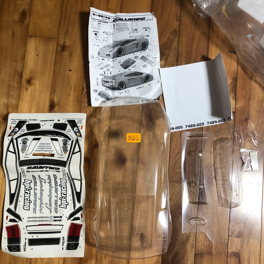 HPIラジコンボディ200mm幅ランボルギーニ ガヤルド 絶版品 - メルカリ