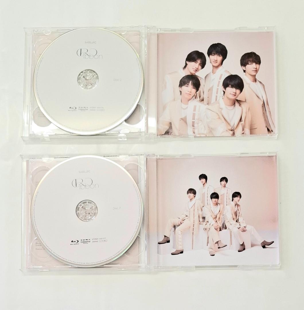 M!LK Ribbon 初回限定盤A＋初回限定盤B 2形態セット（G1192） - メルカリ